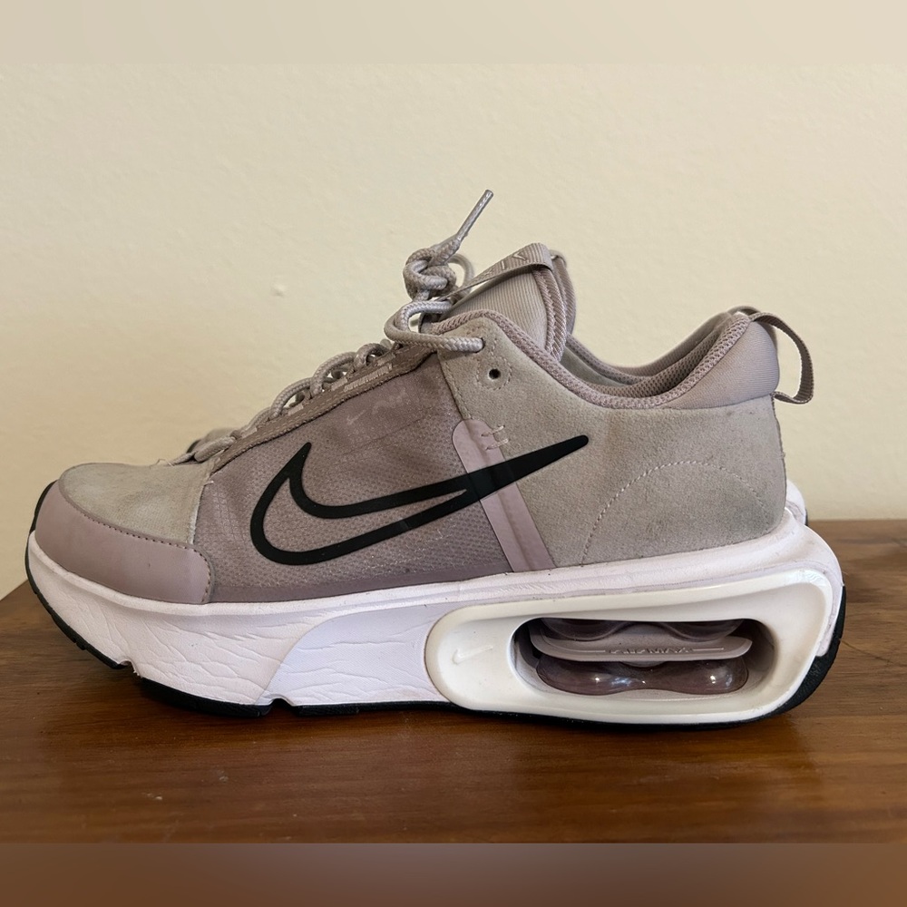 Size 10 purple and white Nike Air Max